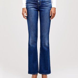 L'AGENCE Oriana High Rise Straight Leg Denim Jean